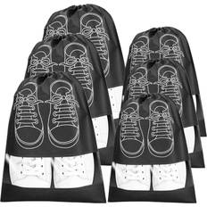 Solid Colours Packing Cubes Dechoicelife Travel Bag Organizer A-6 Pcs Black