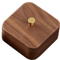 Dental Floss Spactz Black Walnut Dental Floss Box