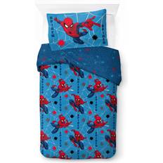 Jay Franco Marvel Spiderman Kinderbettwäsche-Set Spidey Faces
