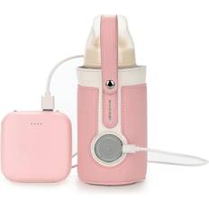Pink Bottle Warmer Bag Usb