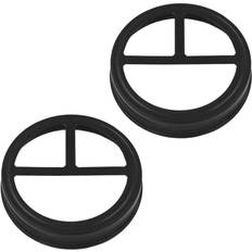 Black Toothbrush Holders Tlily 2 Pcs Jar Toothbrush Holder Lid
