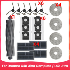 Melitt Dreame X40 Ultra Robot Vacuum Cleaner Replacement