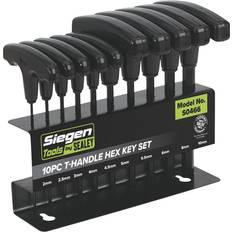 Sealey Hex Keys Sealey T-Handle Allen Set 10pcs Hex Key