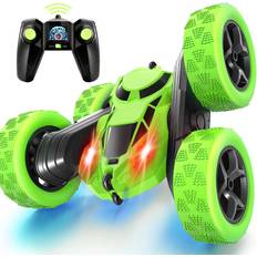 Veeki Remote Control Car Stunt RC Cars 90 Min Playtime 2.4GHz Double Sided 360° Rotating RC Crawler