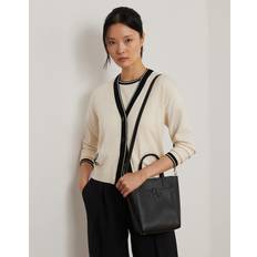 Lauren Ralph Lauren Crossbody Bags Lauren Ralph Lauren Leather Handbag - Black