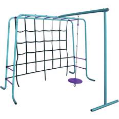 Plum Metal Monkey Bars Set