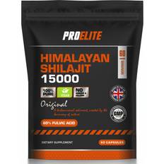 ProElite Himalayan Shilajit 100% Pure Extract 500mg Caps 60 Capsules
