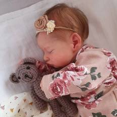 BGHONE 19inch Reborn Bebe Rosalie Newborn Dolls