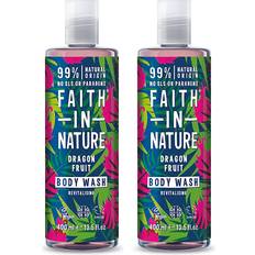 Faith in Nature Body Washes Faith in Nature Dragon Fruit Revitalising Body Wash 400ml Trio