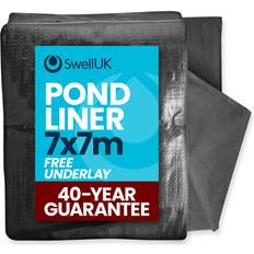 Swell UK 40 Year Guarantee Pond Liner and Underlay 7x7m