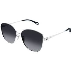 Sunglasses Chloe Asian Fit Women’s Sunglasses - Silver