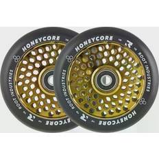 Hjul Root Industries Honeycore Svart 110mm Kickbike Hjul 2-Pak Red