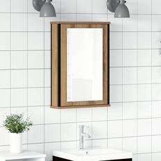 VidaXL Spejlskabe vidaXL Badeværelsesskab Med Spejl 42 x 12 x 60 cm