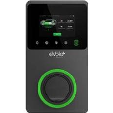 Charging Stations Deta eVoomXT 7.4KW Single Phase 32A 22KW Three Phase EV Charger Black EVC7005
