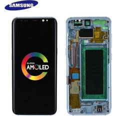 Replacement Screens BoomSave S8 Blue Frame Original LCD Burn-in Shadow Lcd Display