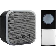 Uni-Com Portable Door Chime Black 98476+W96001