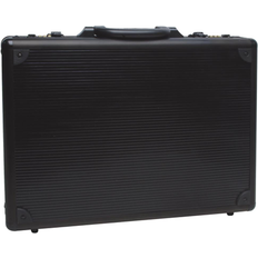 Detachable Shoulder Strap Briefcases RoadPro Aluminum Briefcase - Black