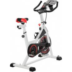 Motionscykel Justerbart Motstånd Upp 120kg Vit Svart