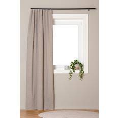 Hasta Gardinlängder Hasta Gardinlängd I Bouclé Hilma 1-pack 132x250 Mullvad