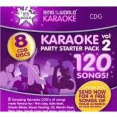 Music Karaoke Party Starter Pack - Vol. 2 8 Discs (CD)