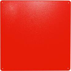 Red Wall Decor WHIBOS Metal Tin Sign 12x12 in Décor Wall Decor