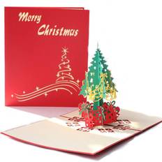 Tianfu 3D Christmas Cards With Envelopes