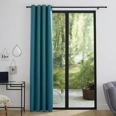 Gardiner & Tillbehör Univers Turquoise Blackout Curtain 140 260 cm Darkening Polyester
