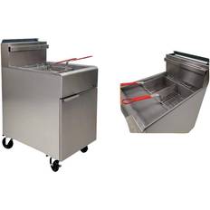 Cooler Depot Commercial Propane Deep Fryer 70 lbs 1500000 BTU