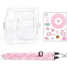 Instax Mini SE Kameraväska med Tillbehör Rosa
