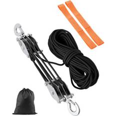 VEVOR Elverktyg VEVOR Rope Hoist Pulley System Block and Tackle 5:1 100 ft