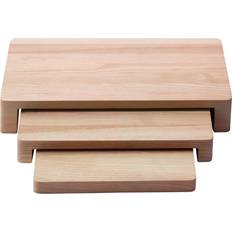 LSA International Serving Dishes LSA International Collective Ash Wood Platter Set of 3 Serving Dish