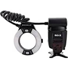 Ringblixt canon Meike MK-14EXT Makro E-TTL Ringblixt för Canon med LED-hjälpbelysning