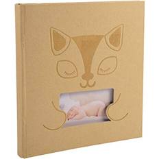White Photo Albums Exacompta Zephire Cat Baby Large Photo Album 290 x 320mm 300 Pages