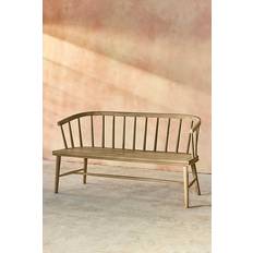 Terrain Terrace Teak Bench Patio Dining Set