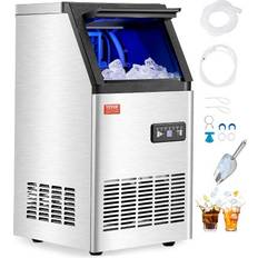 VEVOR Commercial Ice Maker Freestanding Cabinet Machine 100lbs/24H 36 Ice Cubes