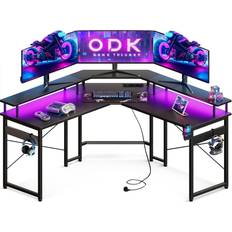 ODK Gaming Desk with LED Lights