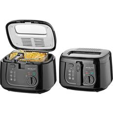 Fritteusen Michelino Kunststoff Fritteuse 2,5 Liter schwarz 74304