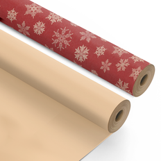 Keplin Christmas Gift Wrapping Paper 2 Pack Multicoloured