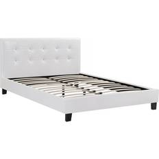 Lits avec Cadre Habitat et Jardin Bett Julia 140 x 190 cm Weiß Rahmenbett