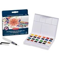 Derwent Water Colours Derwent Watercolour Paint Pan 24 Set of 24