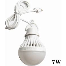 Greenzech 7W LED Lantern Portable Camping Lamp Mini Bulb 5V USB Power Book Light