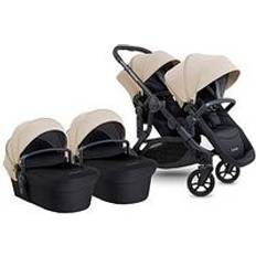 Pushchairs iCandy Orange 4 Twin Complete Latte Black