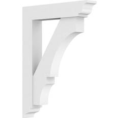 Moulding & Millwork Ekena Millwork 3W x 18D x 24H Standard Balboa Architectural Grade PVC Bracket