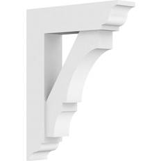 Moulding & Millwork Ekena Millwork 3W x 14D x 18H Standard Balboa Architectural Grade PVC Bracket