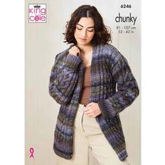 Schemi di Ricamo King Cole Knitting Pattern 6246