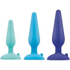 B-Vibe Anal Training Silicone Butt Plug Set 3 Piece