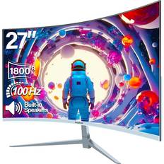 Curved Monitor 27 Inch 100Hz AMD FreeSync Full HD 1080p