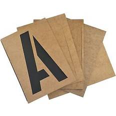 Westcott Lettercraft Oil Board Stencil Kit 10 Inch Caps OB-10/15828