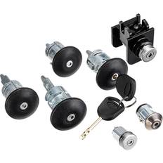 Door Lock Actuators Aihontai 7 Pcs Car Barrel Door Locks Keys Set 4359018 1C1A-V22050-Ba