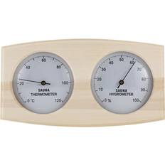 Sauna Accessories Exogio Wood Sauna Thermometer and Hygrometer